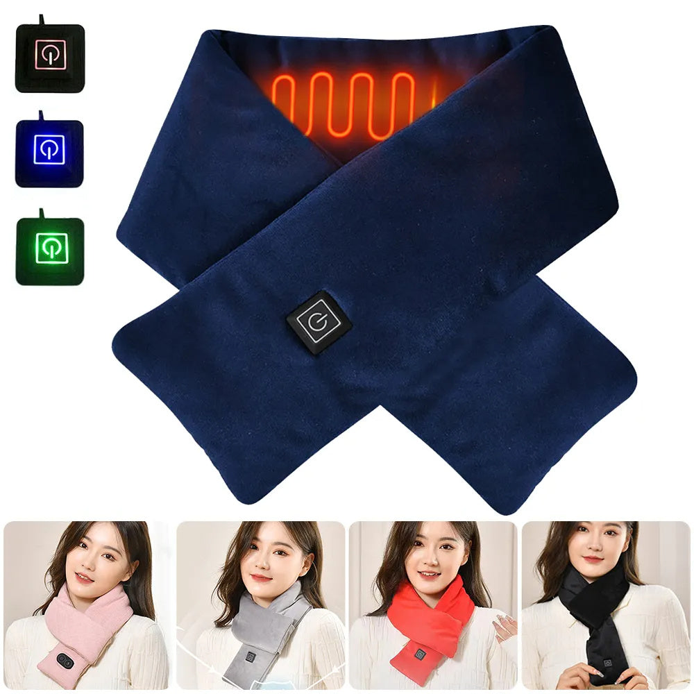 Temperature Adjustable Heating Scarf