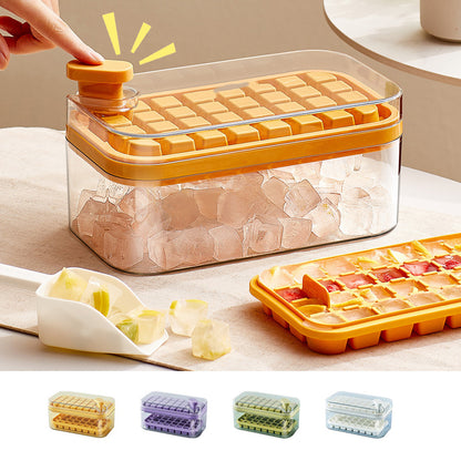 One-button Press Type Ice Mold Box